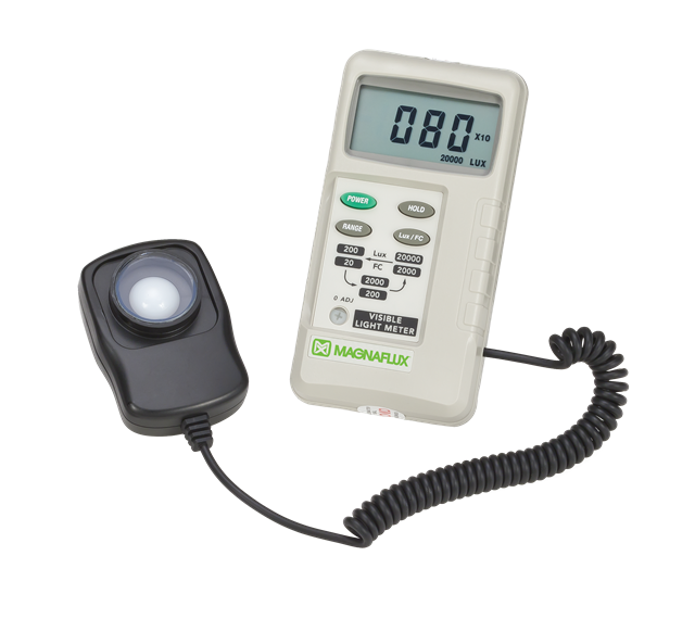 Medidor de luz visible Marca: Magnaflux